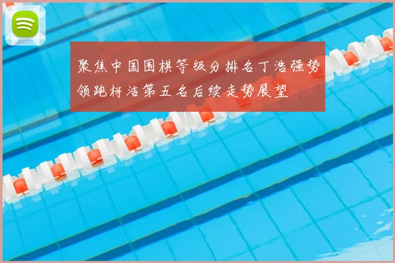 聚焦中国围棋等级分排名丁浩强势领跑柯洁第五名后续走势展望
